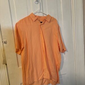 Alfani Coral Short Sleeve Shirt